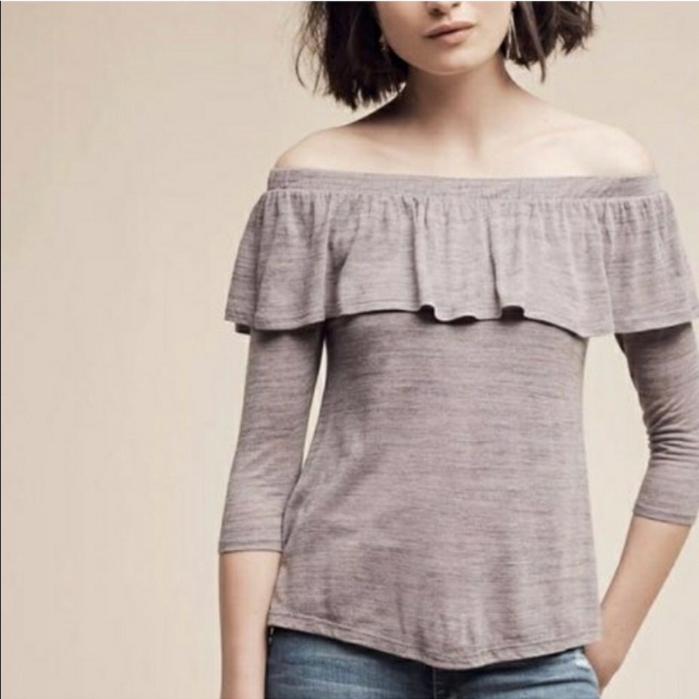Anthropologie Dolan off the shoulder top